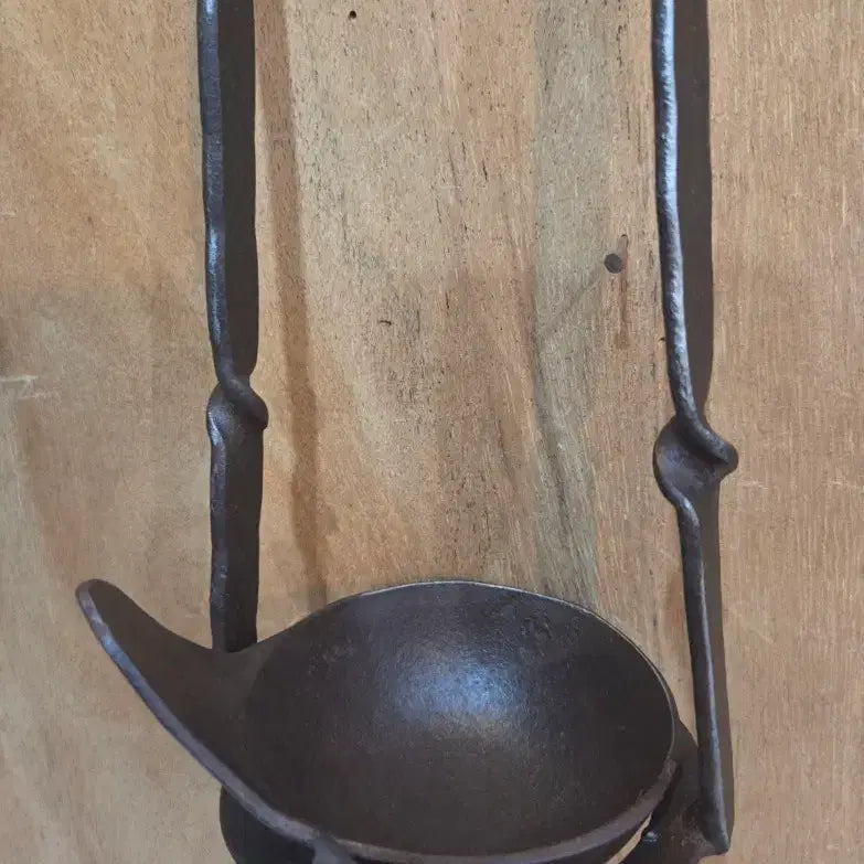 [BUNJANG] Vintage Cast Iron Kitchen Lantern / 옛날 부엌 무쇠 유등