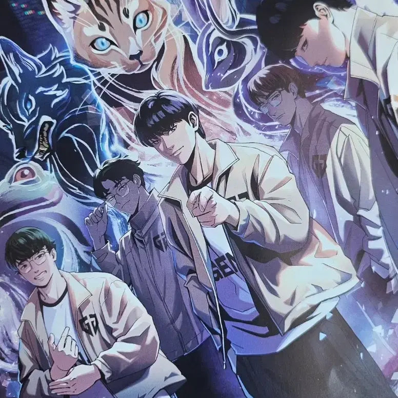[BUNJANG] Gen.G Playoffs Fan Zone Photocard, Breaking Through Mid Comic Book Limited Edition / 젠지 플레이오프 팬존 포카 ,브레이킹 미드 코믹북 한정판