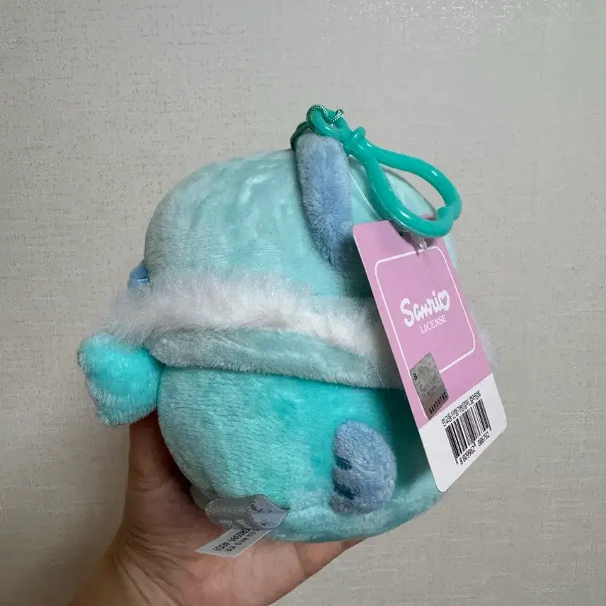 [BUNJANG] Sanrio Hangyodon Winter Cape Plush Keyring / 산리오 한교동 겨울망토 인형 키링