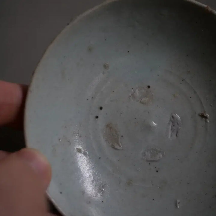 [BUNJANG] Joseon Dynasty White Porcelain Plate / 조선시대 백자 접시 호승 또는 낙엽잔