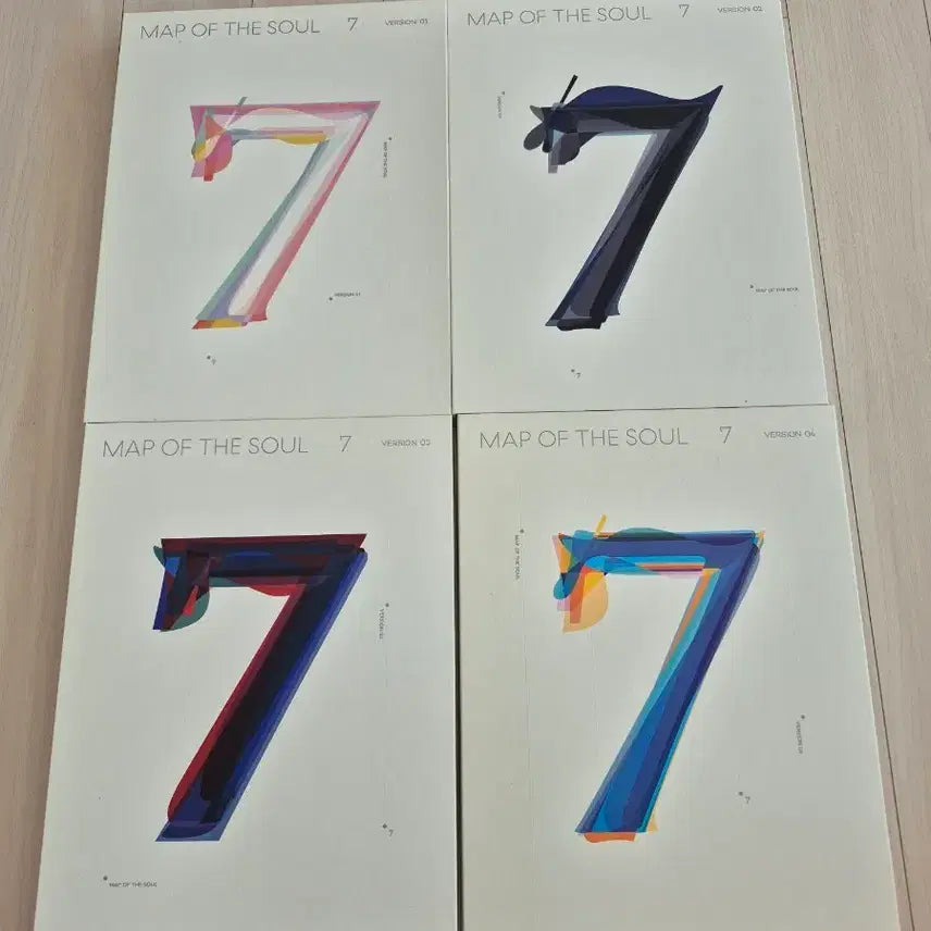 [BUNJANG] BTS MAP OF THE SOUL : 7 Album Bundle Set / 방탄소년단 앨범 MAP OF THE SOUL 7 4종세트 일괄 배송비포함