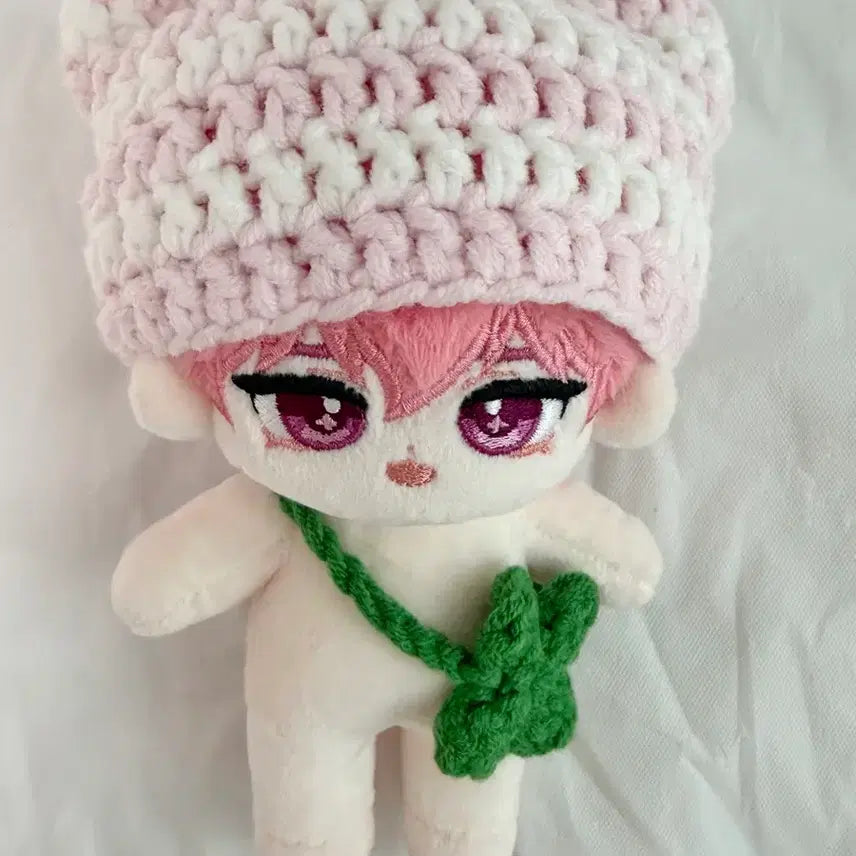 [BUNJANG] PLAVE Bambi Plush + Knitwear Set / 플레이브 밤비 솜인형 + 뜨개옷 판매합니다