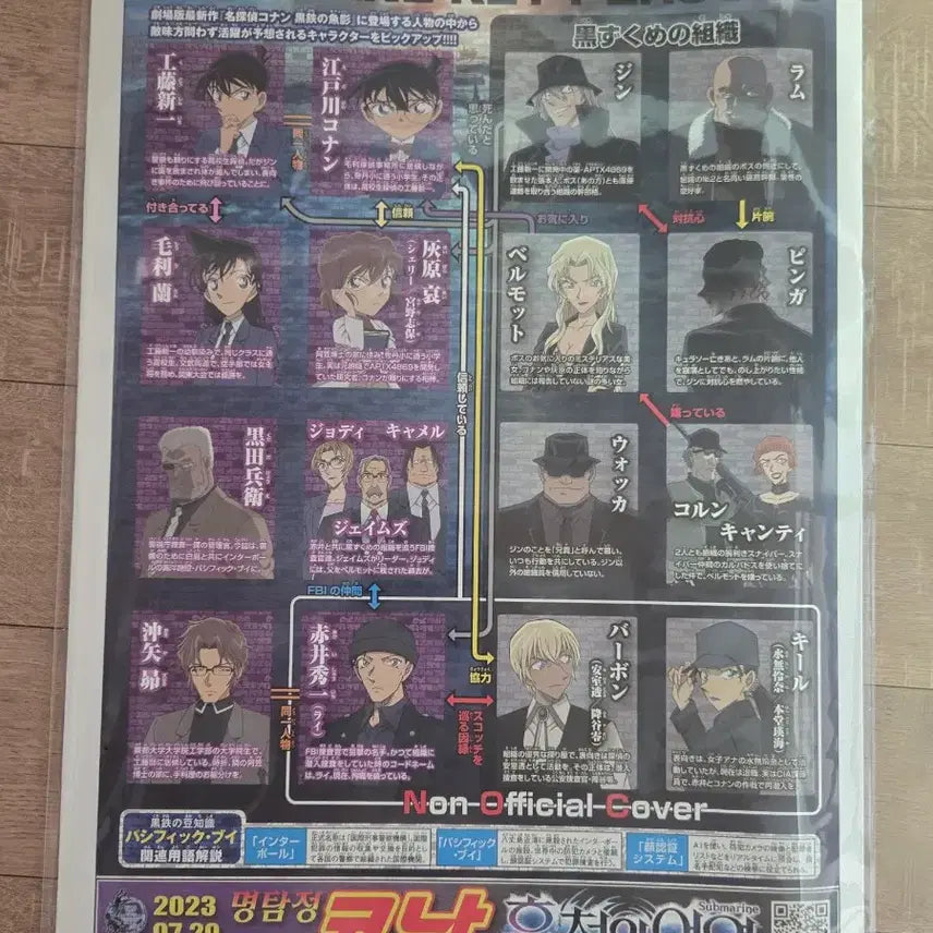 [BUNJANG] Detective Conan: Black Iron Submarine Special Bonus / 명탐정 코난 흑철의 어영 특전