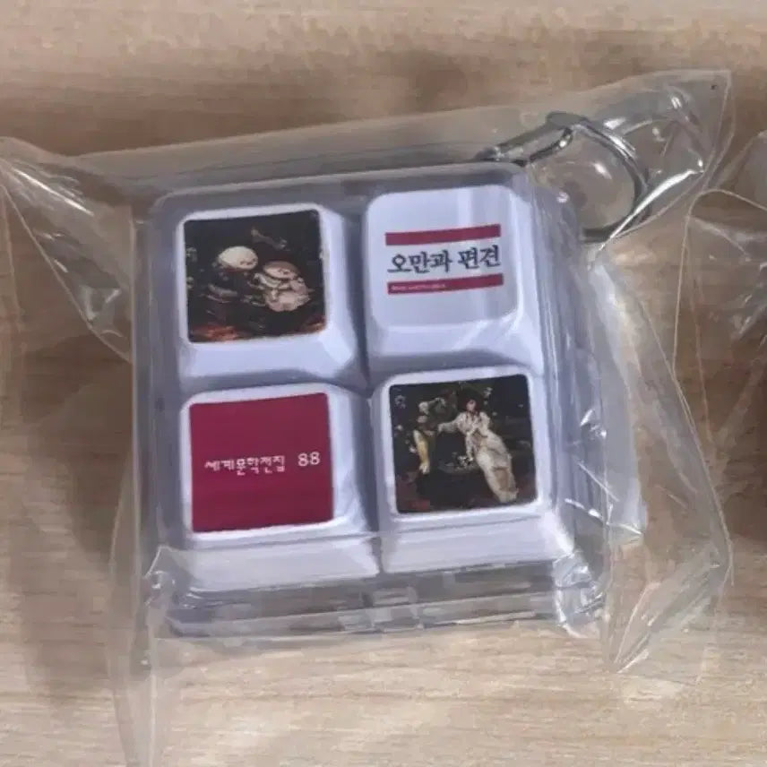 [BUNJANG] Minumsa Pride and Prejudice Keycap Keychain (Sealed) / 미개봉) 민음사 키캡 키링 오만과편견
