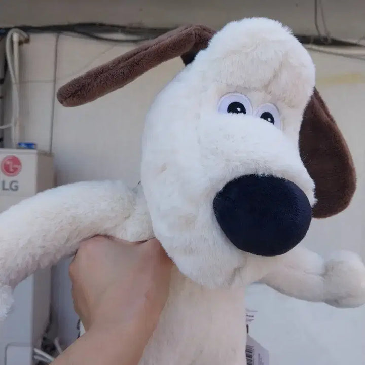 [BUNJANG] Wallace &amp; Gromit Large Gromit Plush Bag (40cm) / 대형 그로밋40cm 인형가방(월레스와 그로밋)