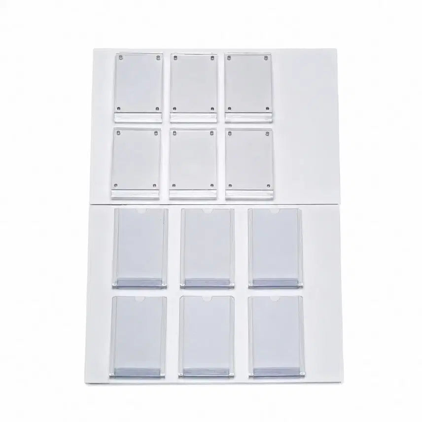 [BUNJANG] Photocard Holder Stand Bundle Set (Glass &amp; Plastic) / 유리 6개 &amp; 플라스틱 6개 일괄 /포토카드 포카 거치대 홀더
