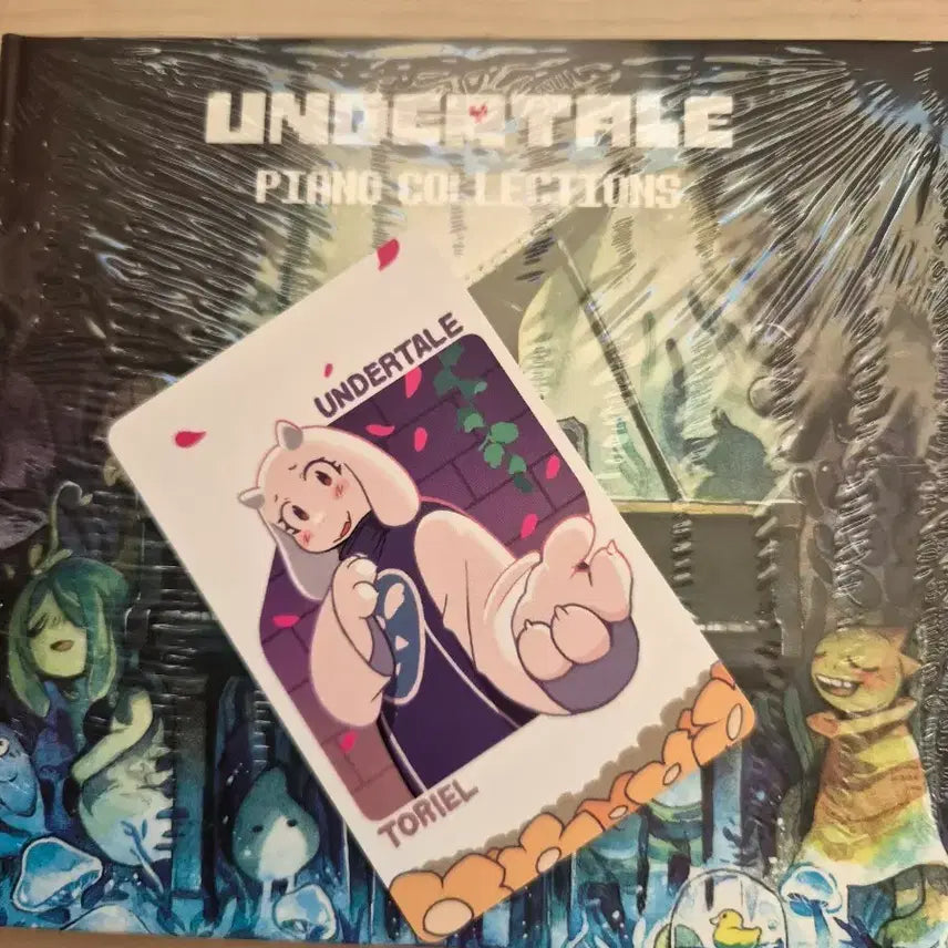 [BUNJANG] Undertale Piano Collection CD Artbook + Toriel Card / 언더테일 피아노 컬렉션 cd 아트북 + 토리엘 카드 원가양도