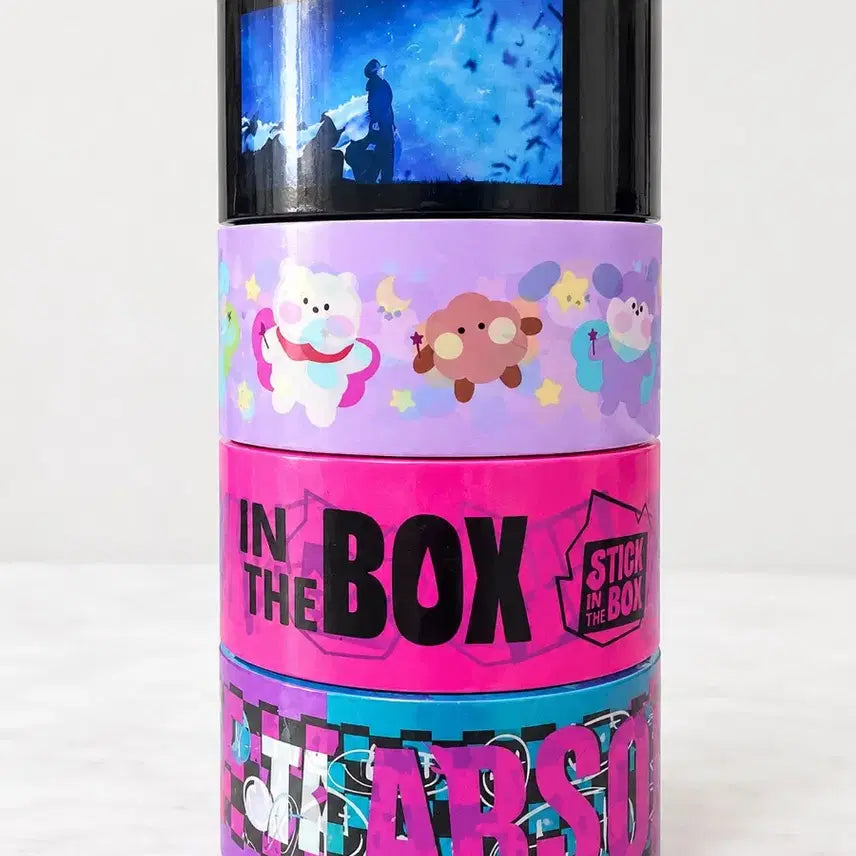 [BUNJANG] BTS Masking Tape Bundle Set / BTS 박스테이프 마스킹 테이프