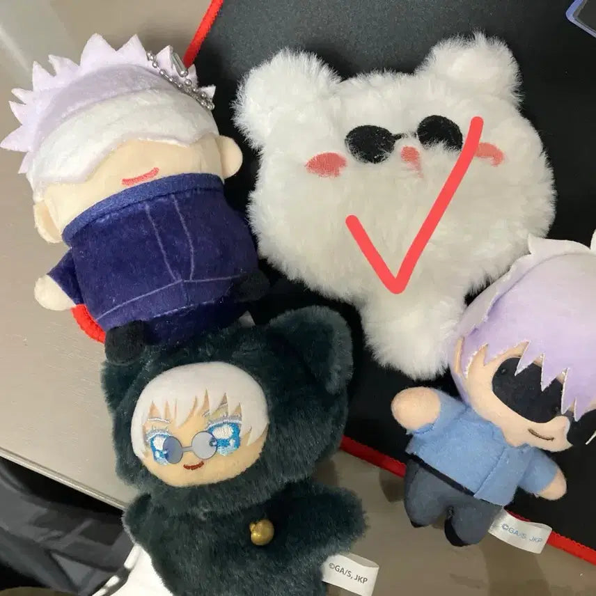 [BUNJANG] Jujutsu Kaisen Satoru Gojo Plush Set / 가격내림 x) 주술회전 고죠 사토루 누이 일괄 판매