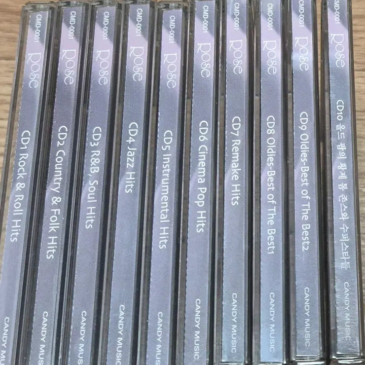 [BUNJANG] ROSE Old Pop CD 10-Disc Set / 로즈 (ROSE) CD pop앨범 10종 세트  상태 좋습니다