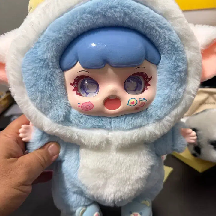 [BUNJANG] Baby Sree Cow Pattern Doll / 젖소무늬 흰백 무늬 베이비쓰리 인형들