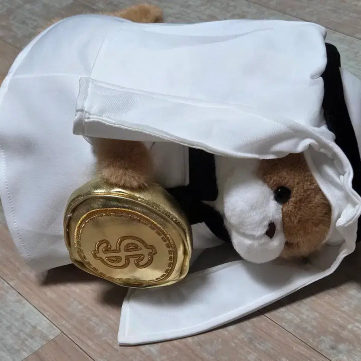 [BUNJANG] Mansuring Woosoochoo-chan Brown 27cm Doll / 만수링 우소우소짱 브라운 27cm 인형