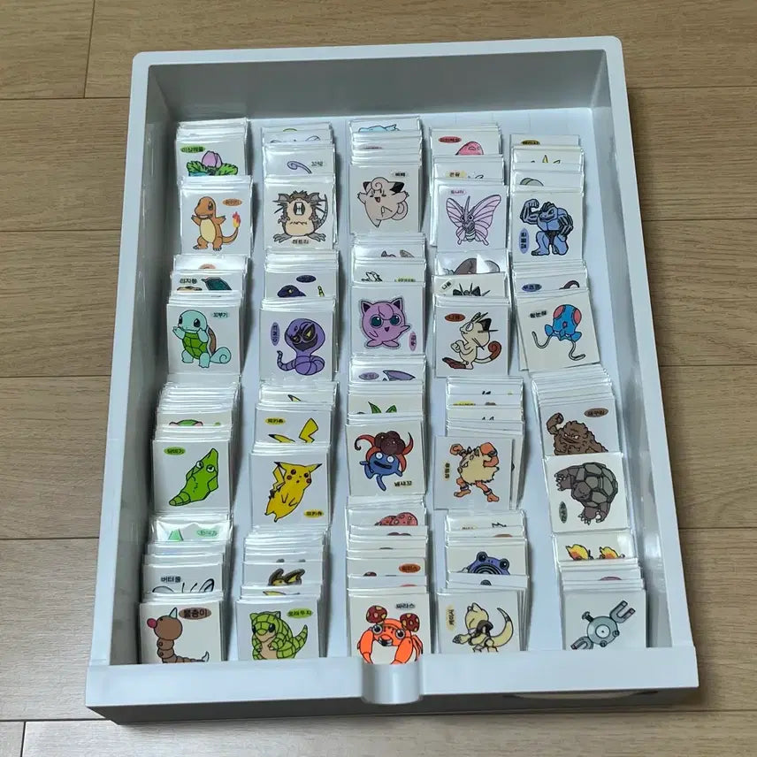 [BUNJANG] 1999 Pokemon Sticker (Unsealed) / 99년(구버전) 포켓몬(안뗀씰)