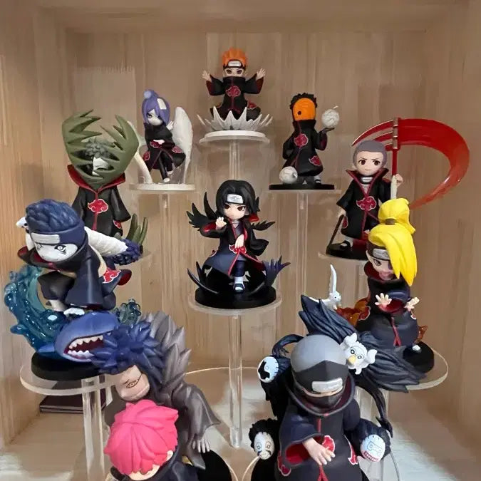 [BUNJANG] Naruto Akatsuki 10-Piece Figure Set / 나루토 아카츠키 피규어 10종 세트