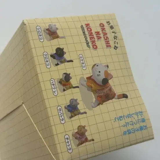 [BUNJANG] OASINA Cat Figure Set (6 Types) / 오아시나 고양이 피규어 6종
