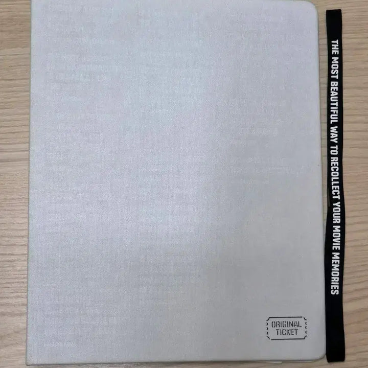 [BUNJANG] Original Ticket Book White / 오리지널티켓 북 화이트