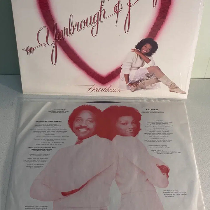 [BUNJANG] Yarbrough &amp; Peoples Heartbeats 1983 US LP / (수입중고LP-R&amp;B) Yarbrough &amp; Peoples -Heartbeats