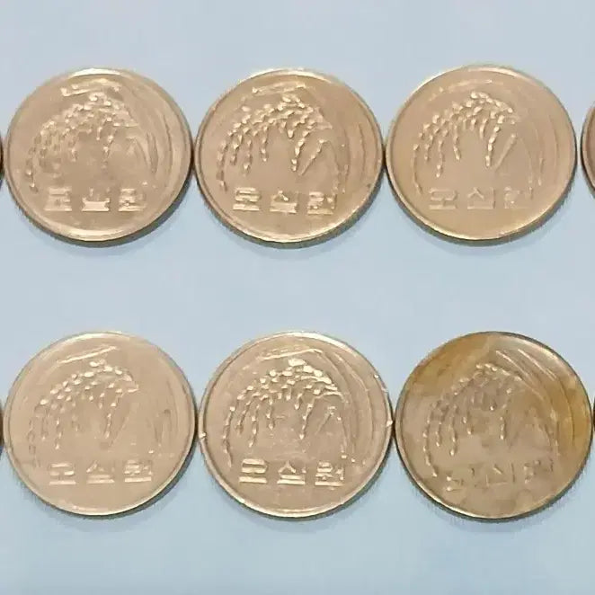 [BUNJANG] 1993 50 Won Coin Bundle Set (10 pcs) / 1993년 50원 동전 10개 일괄