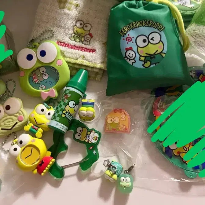 [BUNJANG] Sanrio Keropi Bundle Set / [산리오] 케로피 굿즈 일괄 판매합니다