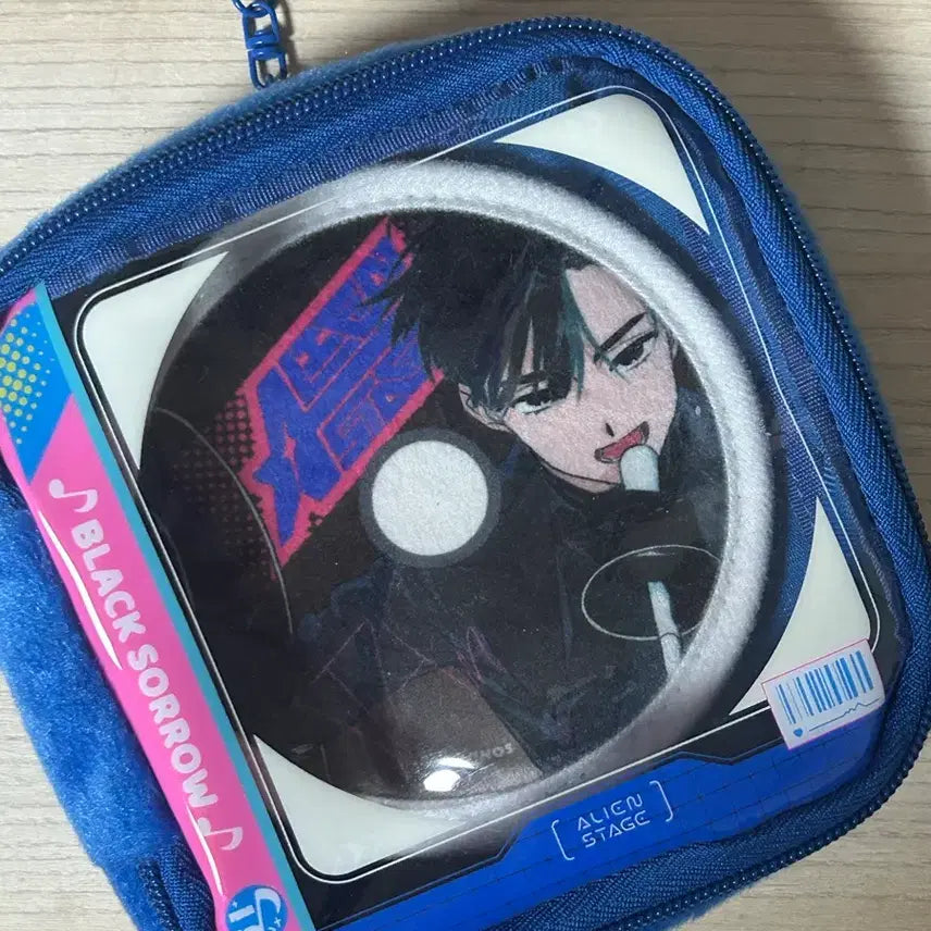 [BUNJANG] Ailee Stage A-Stage Ivan Pouch Keyring Doll Black Sorrow / 유일 희귀매물) 에일리언 스테이지 에이스테 CD 이반 파우치 키링 인형 블랙 소로우 black sorrow