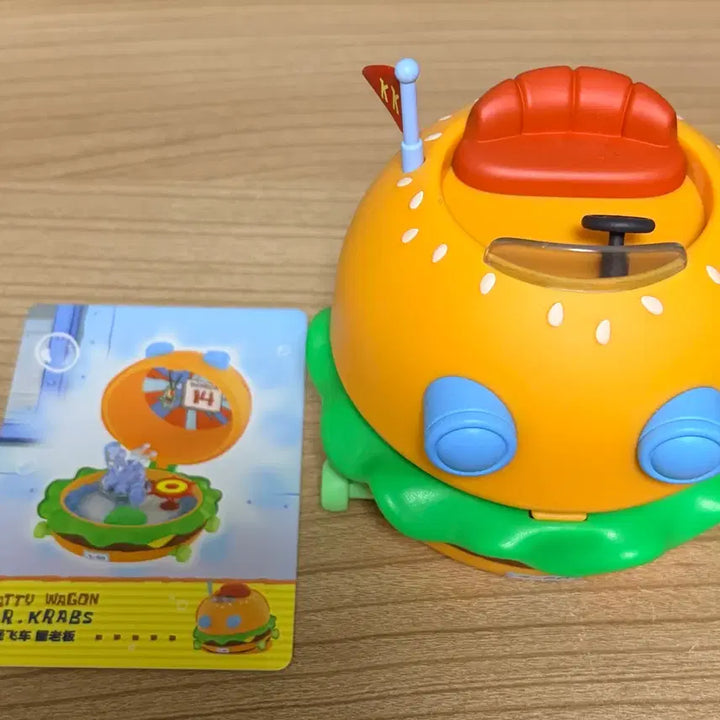 [BUNJANG] Pop Mart SpongeBob Krabby Patty Figure - Mr. Krabs / 팝마트 스폰지밥 크래비패티 피규어-집게사장