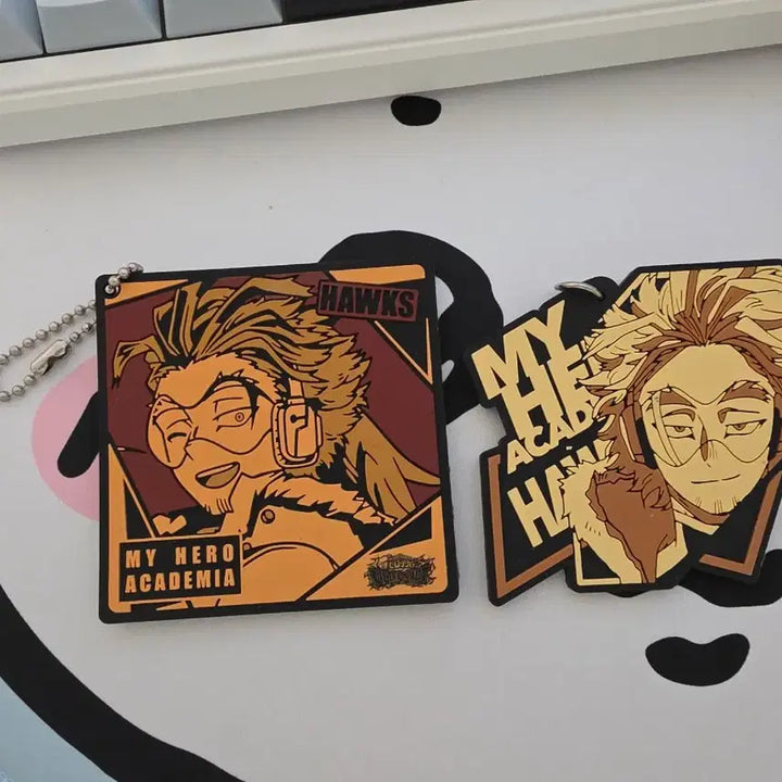 [BUNJANG] My Hero Academia Kuji Rubber Strap Bundle Hawks / 나의히어로아카데미아 쿠지 러버스트랩 일괄 호크스 나히아 히로아카