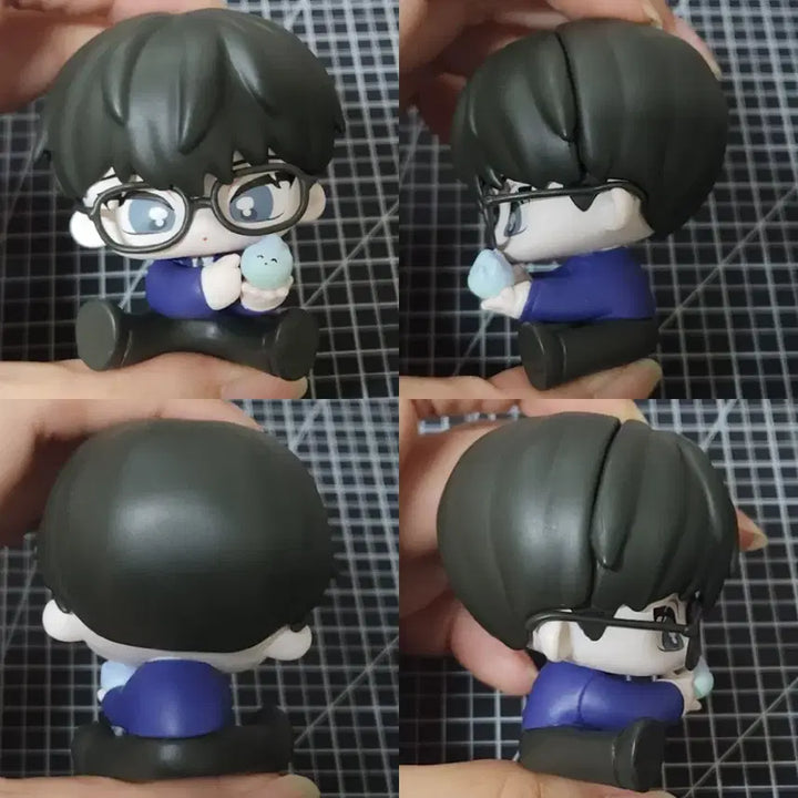 [BUNJANG] Ghost Story Commute All Sit Figure Set - Choi Yoowon, Podo / 괴담출근 모두앉아 피규어 현무1팀 포도 최요원 류재관 괴출 일괄 양도