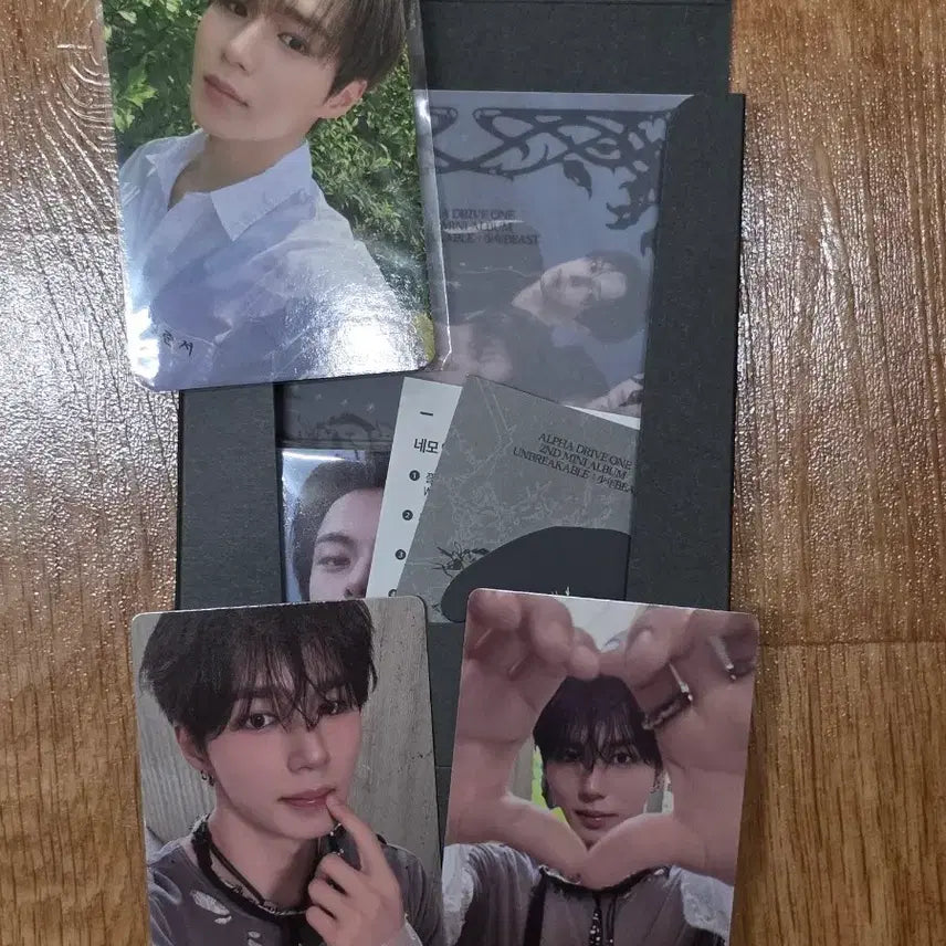 [SOLD OUT] [BUNJANG] ALPHADRIVE ONE Junseo Postcard Album Full Set + POB / 알디원 준서 포스트카드 앨범 풀셋 + 미공포 알파드라이브원 김준서 팝업