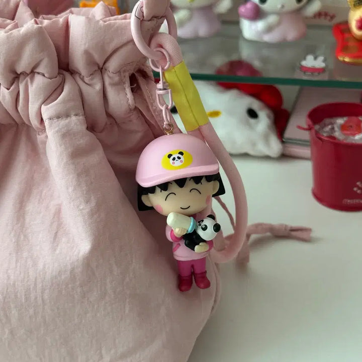 [BUNJANG] Chibi Maruko-chan Figure Keychain / 마루코는 아홉살 키링