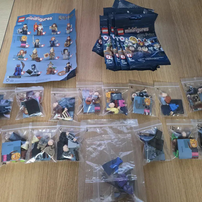 [BUNJANG] LEGO Harry Potter Minifigure Series 1 &amp; 2 Bundle Set with Case / 레고 해리포터 피규어 시즌1,2세트 및 케이스 일괄판매합니다.