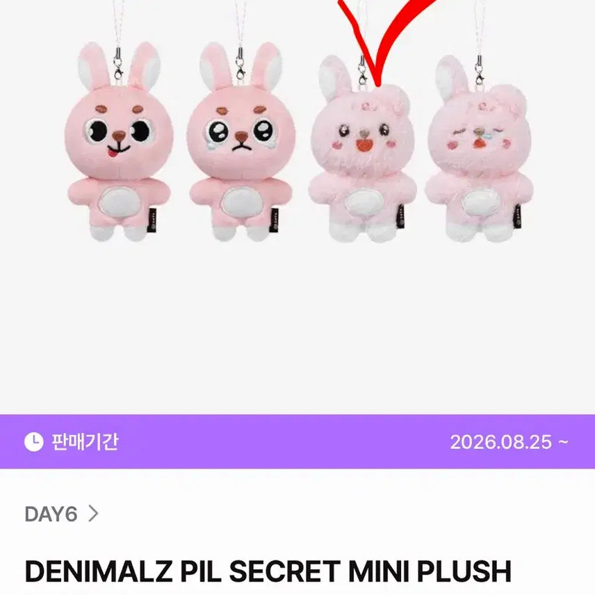 [BUNJANG] Day6 Wonpil Unfiltered Secret Keyring / 데이식스 원필 언필터드 시크릿 키링 초롱이