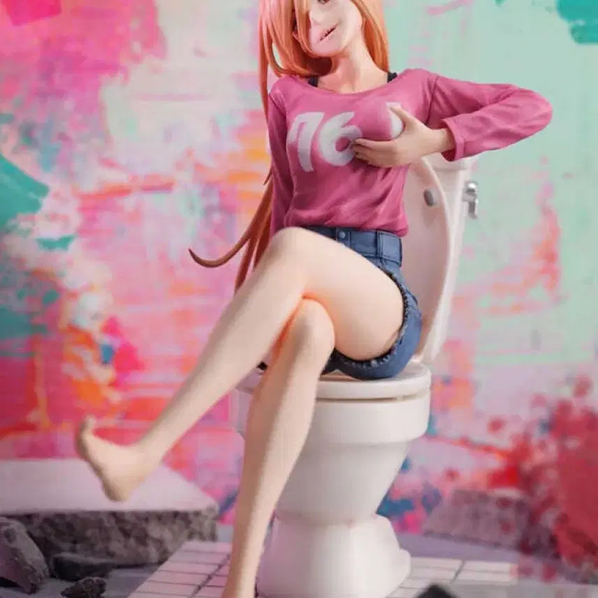 [BUNJANG] eStream Chainsaw Man Power 1/7 Scale Anime Figure / eStream 이스트림 체인소 맨 1/7 파워 체인소맨 미소녀 피규어