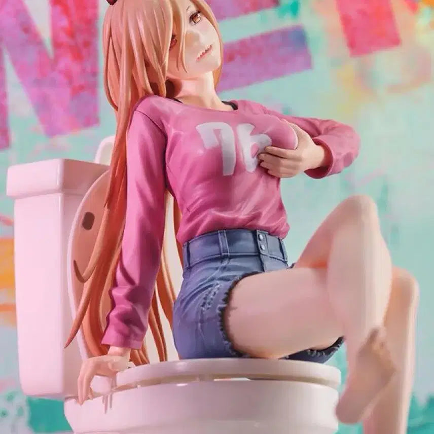 [BUNJANG] eStream Chainsaw Man Power 1/7 Scale Anime Figure / eStream 이스트림 체인소 맨 1/7 파워 체인소맨 미소녀 피규어