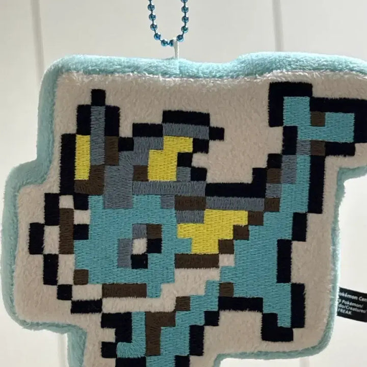 [BUNJANG] Pokemon Vaporeon Pixel Mascot / 포켓몬스터 샤미드 픽셀 마스코트 인형