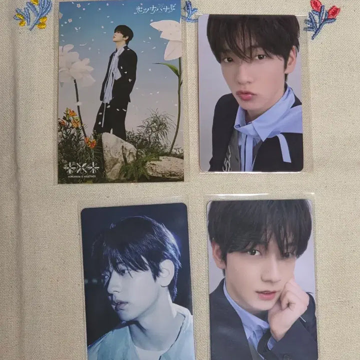 [BUNJANG] TXT Soobin Setsuna Hanabi Standard Edition Photocard Bundle Set / 수빈 세츠나하나비 라쿠텐 + 스탠다드 통상반 포카 일괄