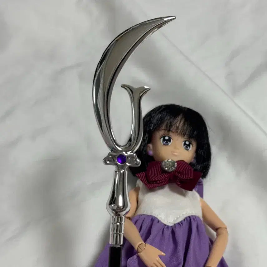 [BUNJANG] Sailor Moon Saturn Doll with Weapon / 세일러문 새턴 인형+무기 판매