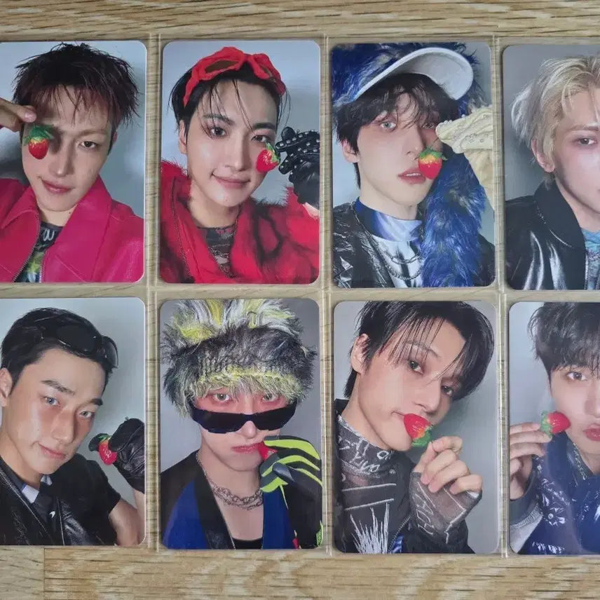 [BUNJANG] ATEEZ Golden Hour 5 Makestar POB Set / 에이티즈 골든아워5 메이크스타 딸기 미공포 세트