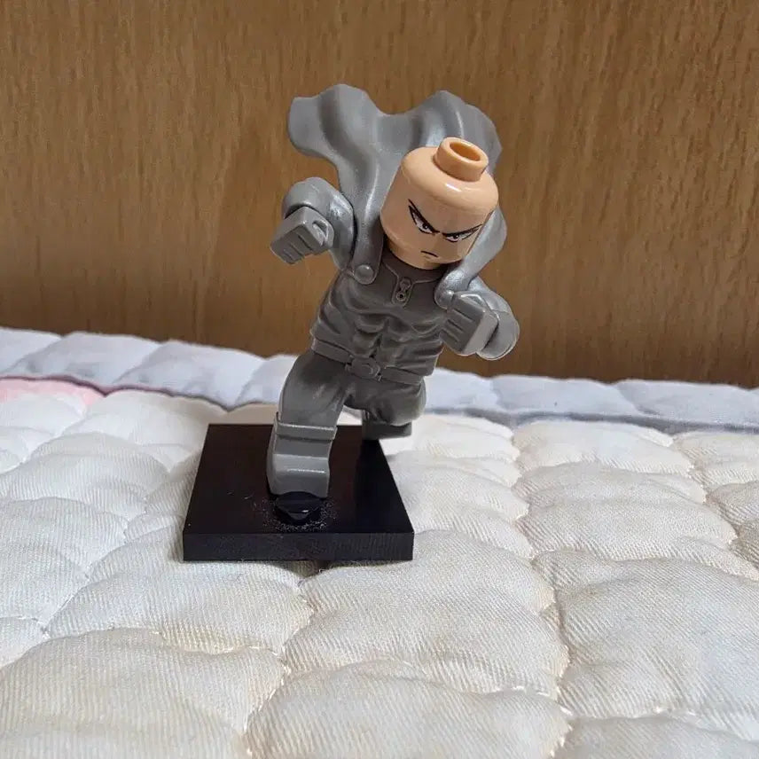 [BUNJANG] One-Punch Man Saitama Unpainted Custom Lego Minifigure / 원펀맨 사이타마(미도색) 레고 커스텀 미니피규어 판매합니다