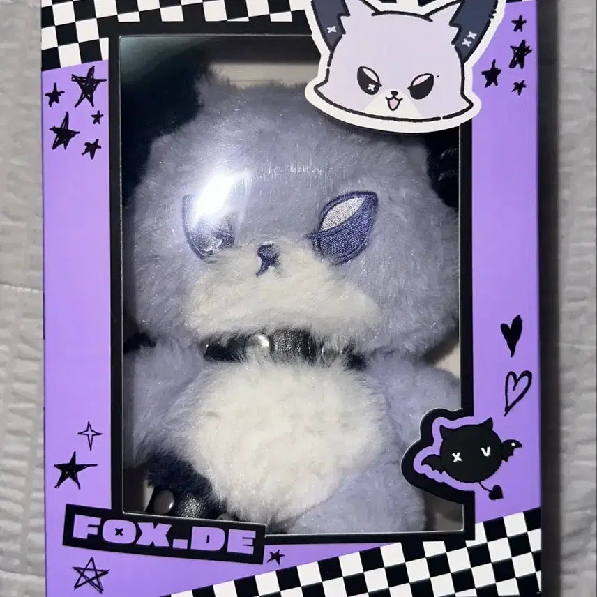 [BUNJANG] FOX.DE Odd Plush Doll / [FOX.DE] 엑디즈 폭드 오드 플러시 인형
