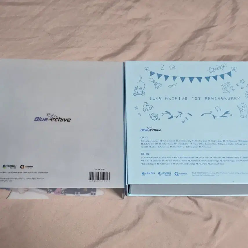 [BUNJANG] Blue Archive 1st Anniversary OST Package / (미사용)블루아카이브 1주년 기념 굿즈 OST 패키지