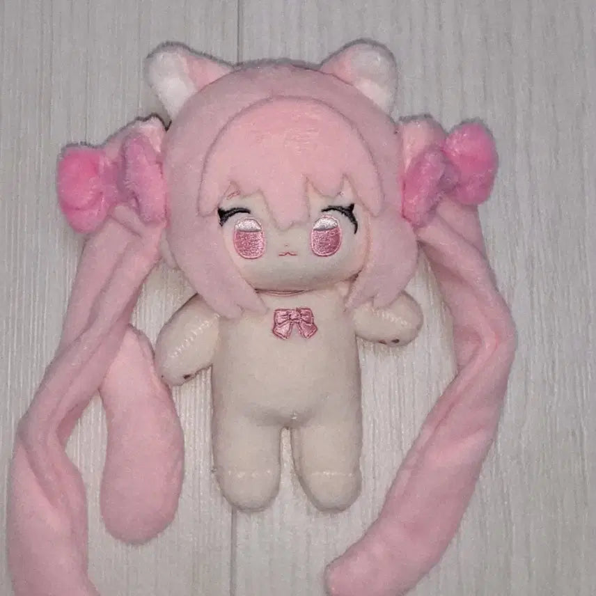 [BUNJANG] 10cm Cherry Blossom Seolgi Unnamed Plush Doll / 무속성 솜인형 벚꽃설기 10cm