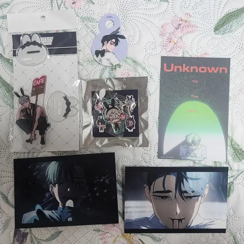 [BUNJANG] ATEEZ Till Acryl Stand, Keyholder, Ivan Postcard Bundle Set / 바니스테/에이스테 틸 아크릴 스탠드,키홀더, 이반 엽서