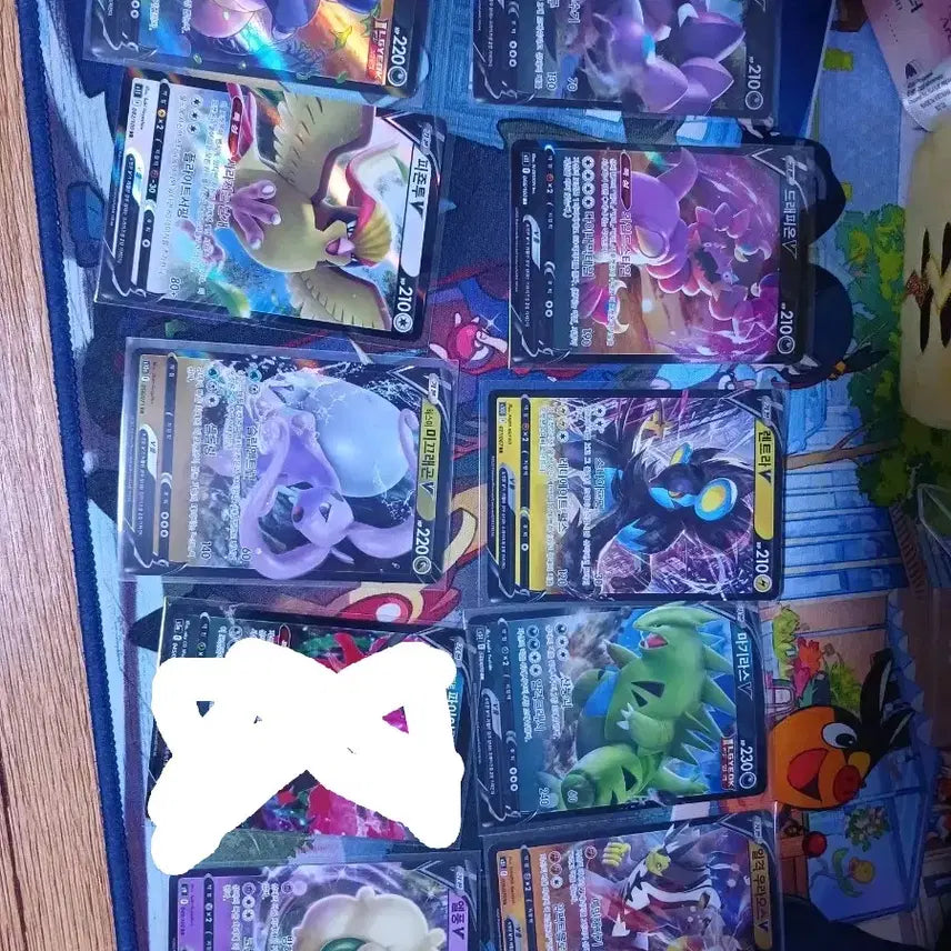 [BUNJANG] Pokemon Cards V - Lucario V &amp; Assorted Cards / 포켓몬 카드 V 다수
