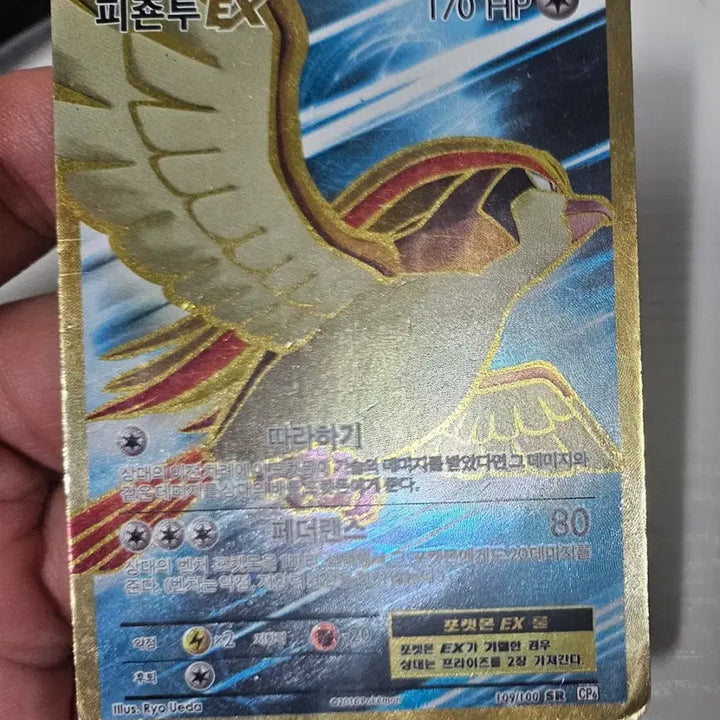 [BUNJANG] Pokemon Card Fearow EX SR CP6 / 포켓몬카드 피죤투EX SR CP6 중고 D급