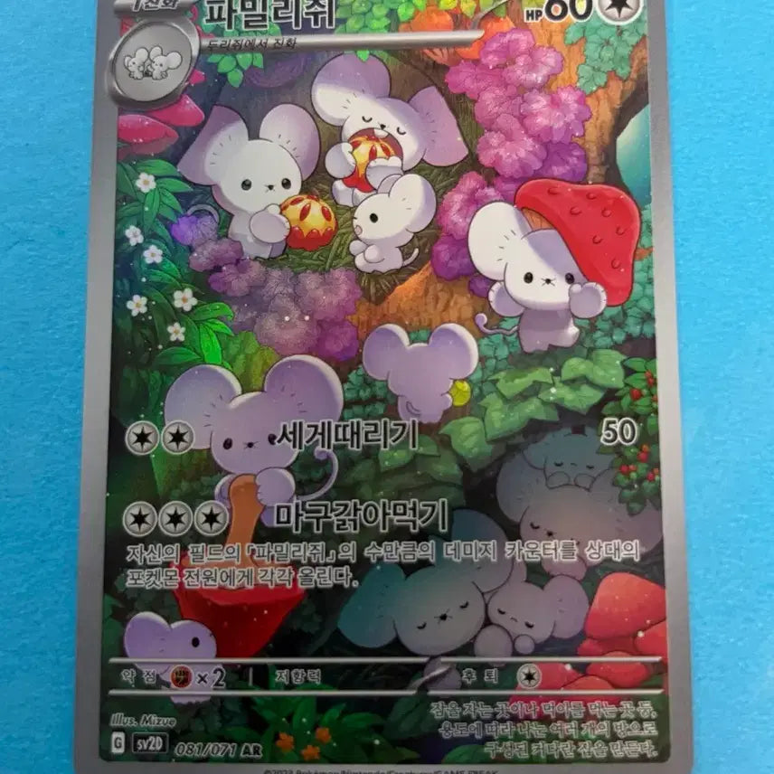[BUNJANG] Pokemon Card Familyz AR / 포켓몬카드 파밀리쥐 AR