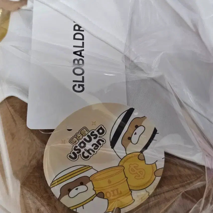 [BUNJANG] Mansuring Woosoochoong Dollar Medium Plush / [새상품]만수링 우소우소짱 달러 중형 인형