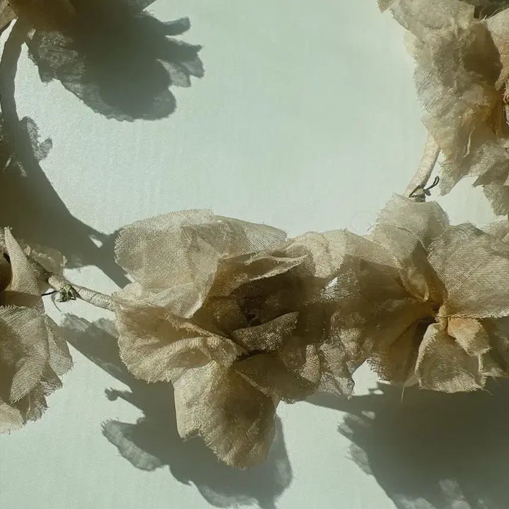 [BUNJANG] French Antique Flower Crown / 프랑스 앤틱 플라워 화관