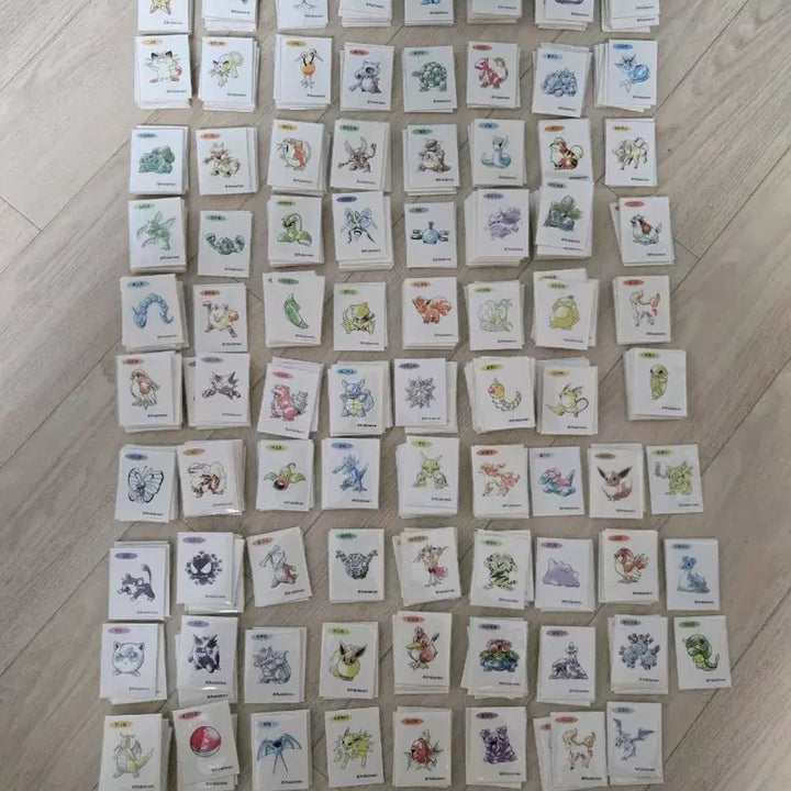 [BUNJANG] Pokemon Stickers Artwork / 포켓몬 띠부씰 아트워크 등 판매