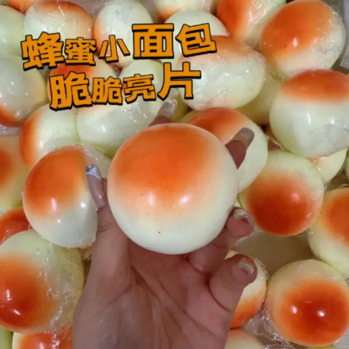 [BUNJANG] Pudding Tintan Morning Bread Crunch Slime / 타오바오 푸딩탄탄 모닝빵 크런치 슬랑이