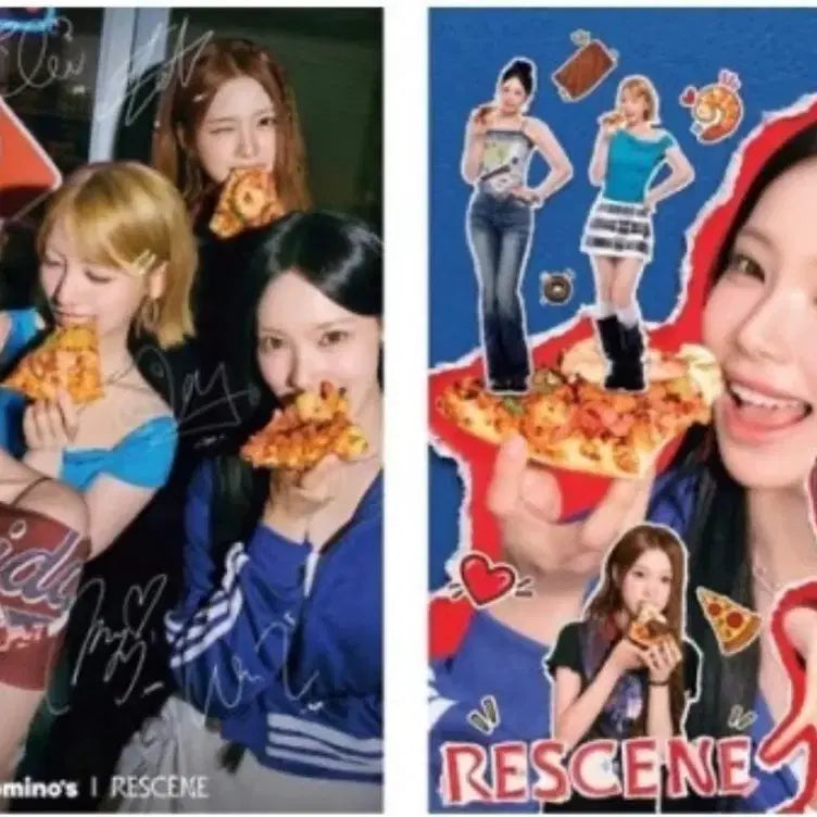 [BUNJANG] RESCENE Domino Bromide 2 Types Sealed Bundle Set / 리센느 도미노 브로마이드 2종 미개봉 일괄 판매